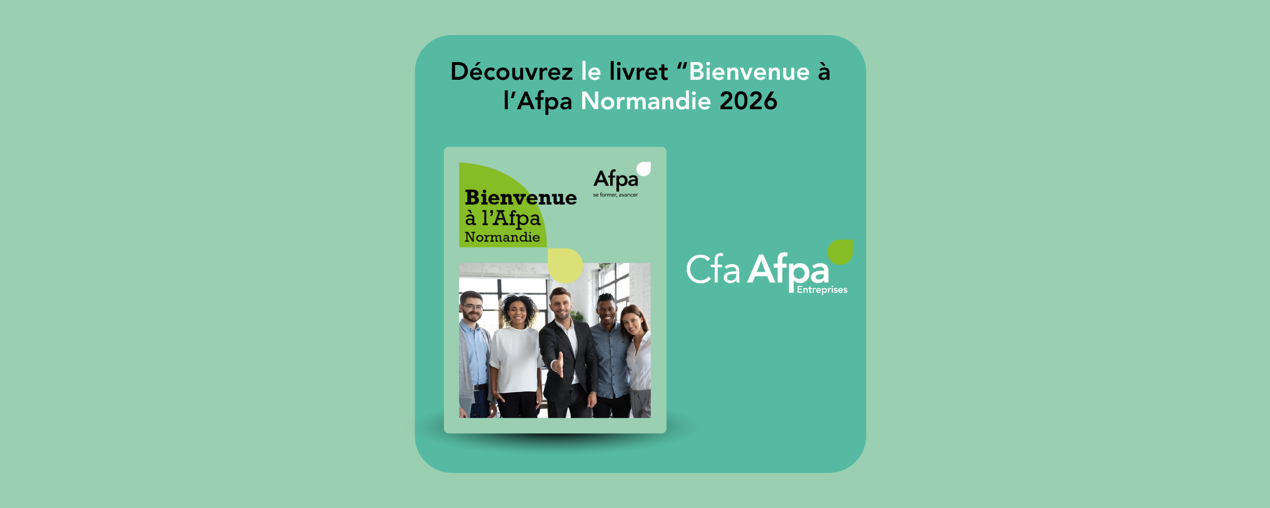 Découvrez le livret “Bienvenue à l’Afpa Normandie 2026
